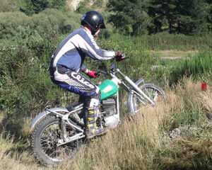 Classic Trials at North Loburn, Dave Chambers. ABS 250